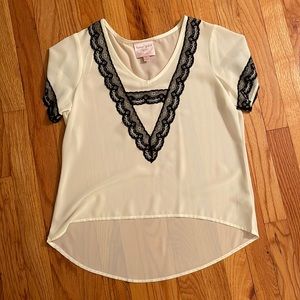 Lace blouse!
